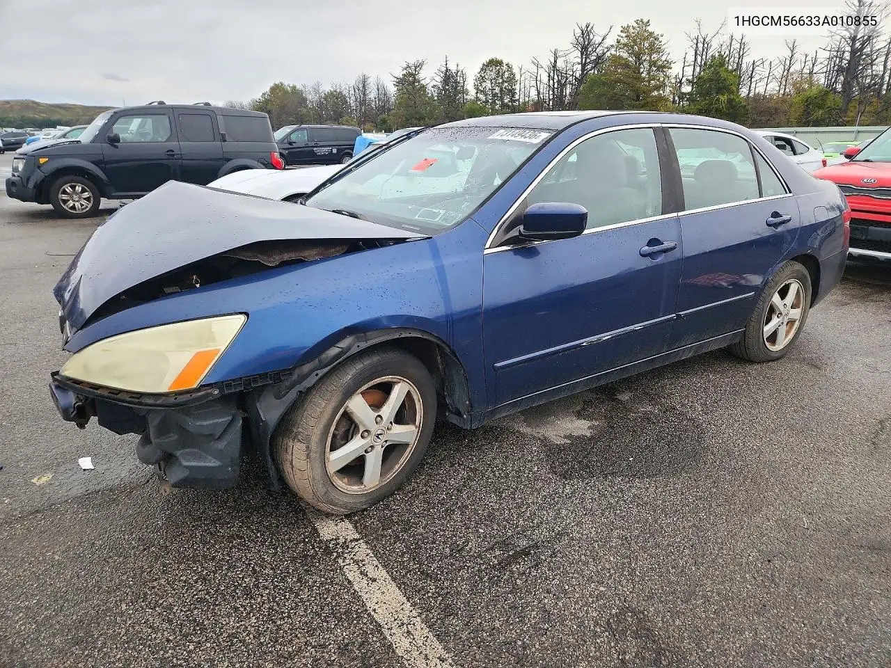 HONDA ACCORD 2003, VIN 1HGCM56633A010855