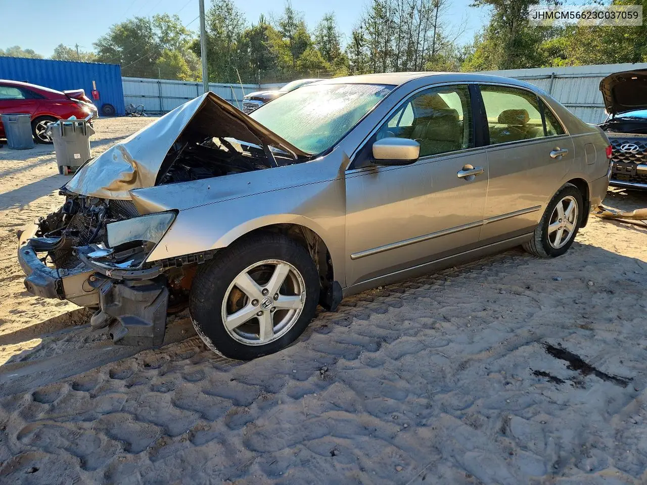HONDA ACCORD 2003, VIN JHMCM56623C037059