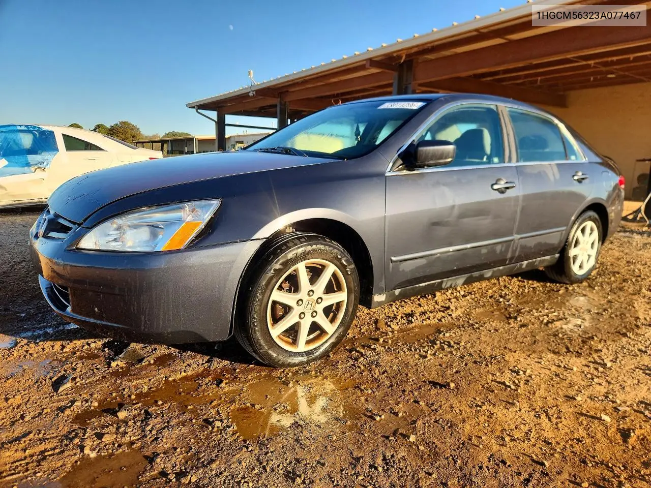 HONDA ACCORD 2003, VIN 1HGCM56323A077467