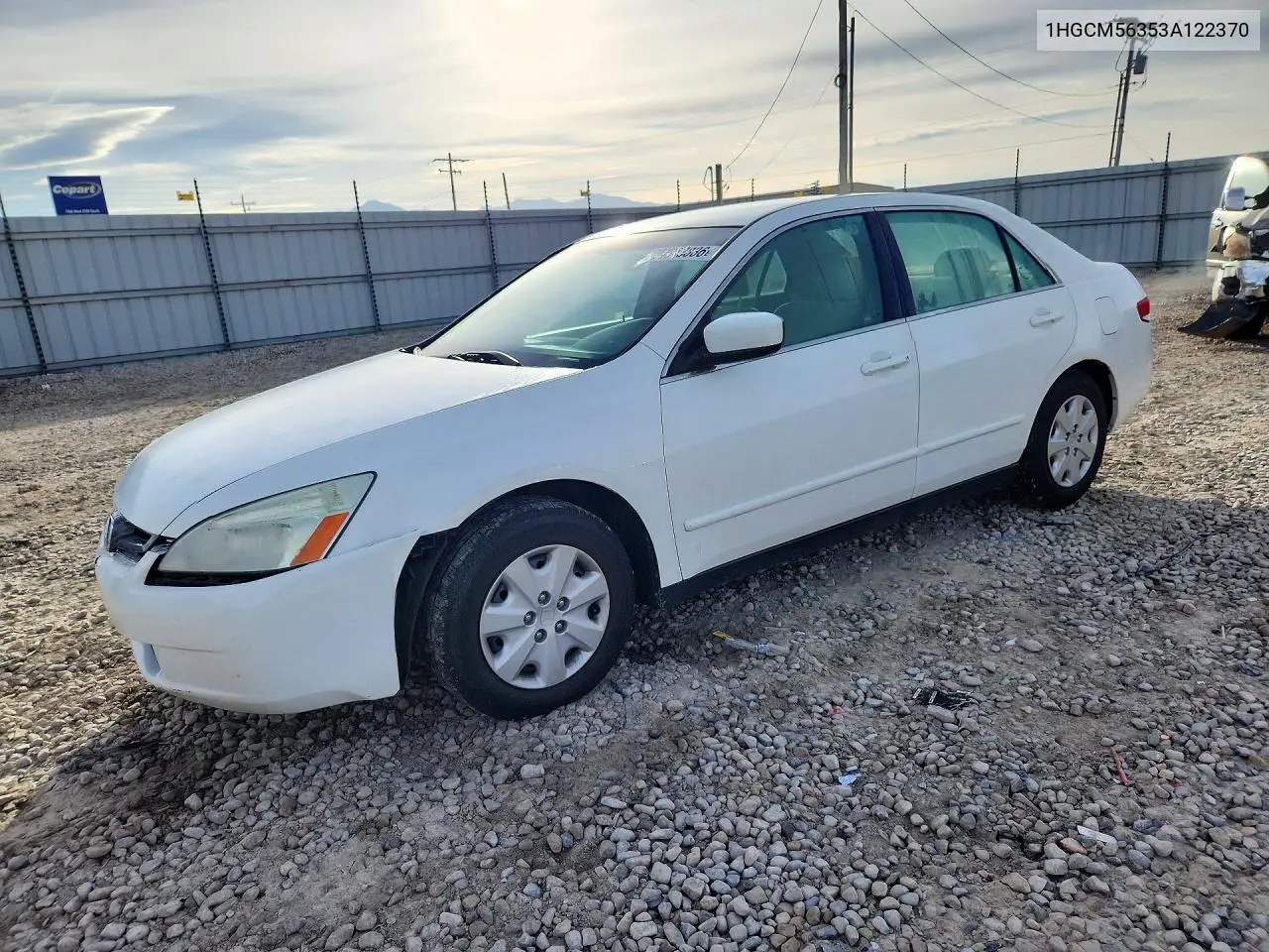 HONDA ACCORD 2003, VIN 1HGCM56353A122370
