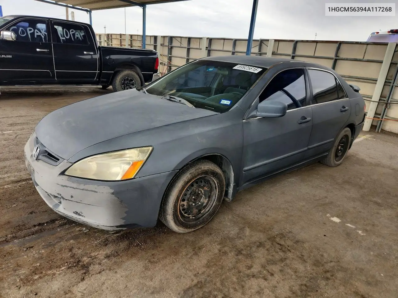 HONDA ACCORD 2004, VIN 1HGCM56394A117268