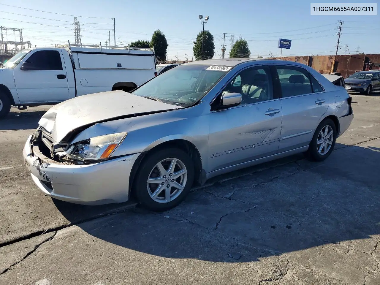 HONDA ACCORD 2004, VIN 1HGCM66554A007311