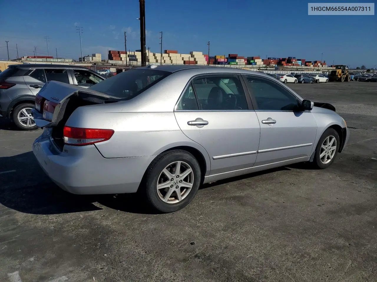 2004 HONDA ACCORD VIN 1HGCM66554A007311 — фото 3