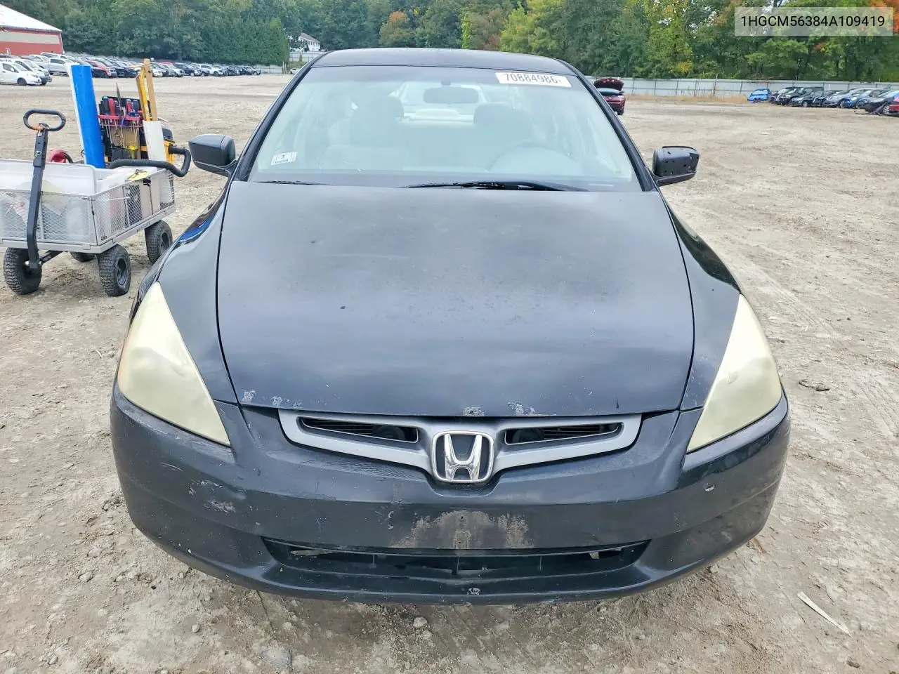 2004 HONDA ACCORD VIN 1HGCM56384A109419 — фото 5