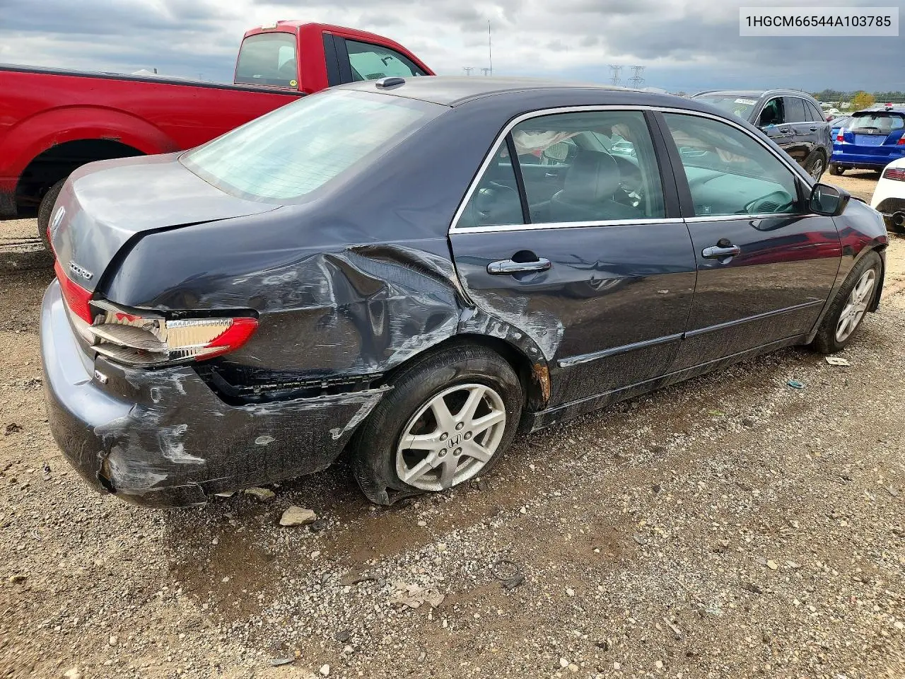 2004 HONDA ACCORD VIN 1HGCM66544A103785 — фото 3