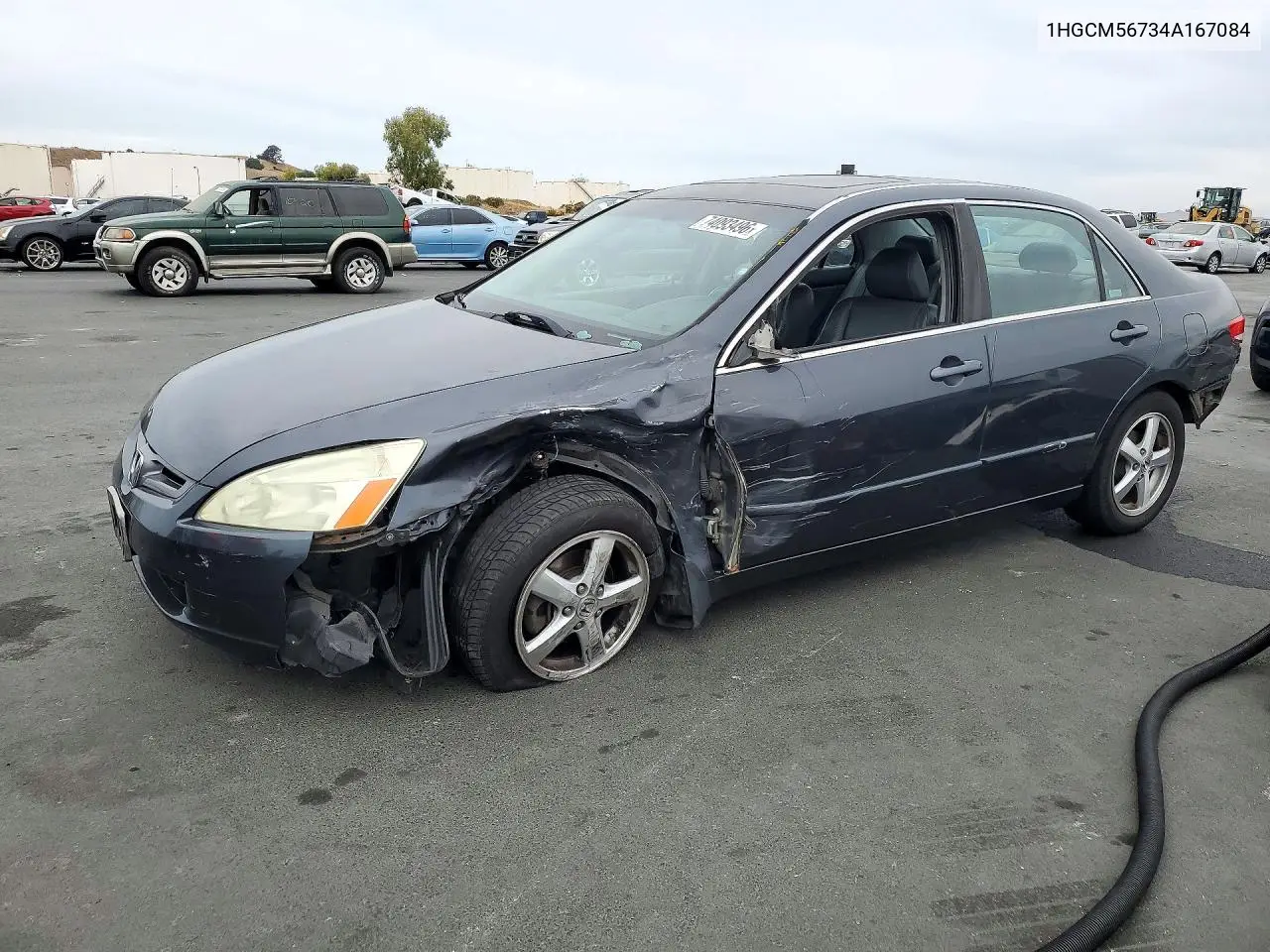 HONDA ACCORD 2004, VIN 1HGCM56734A167084