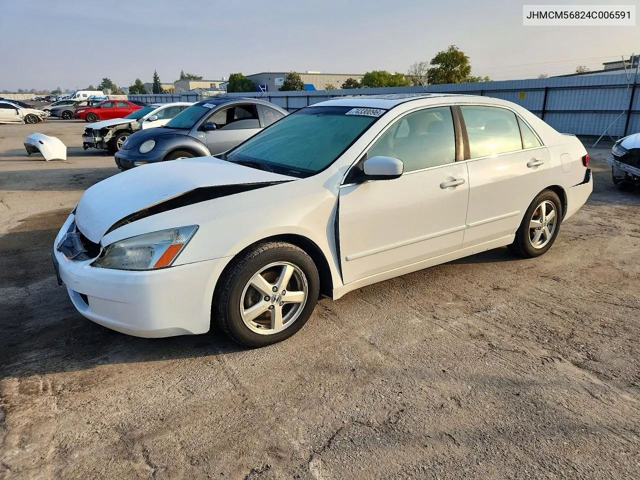 HONDA ACCORD 2004, VIN JHMCM56824C006591