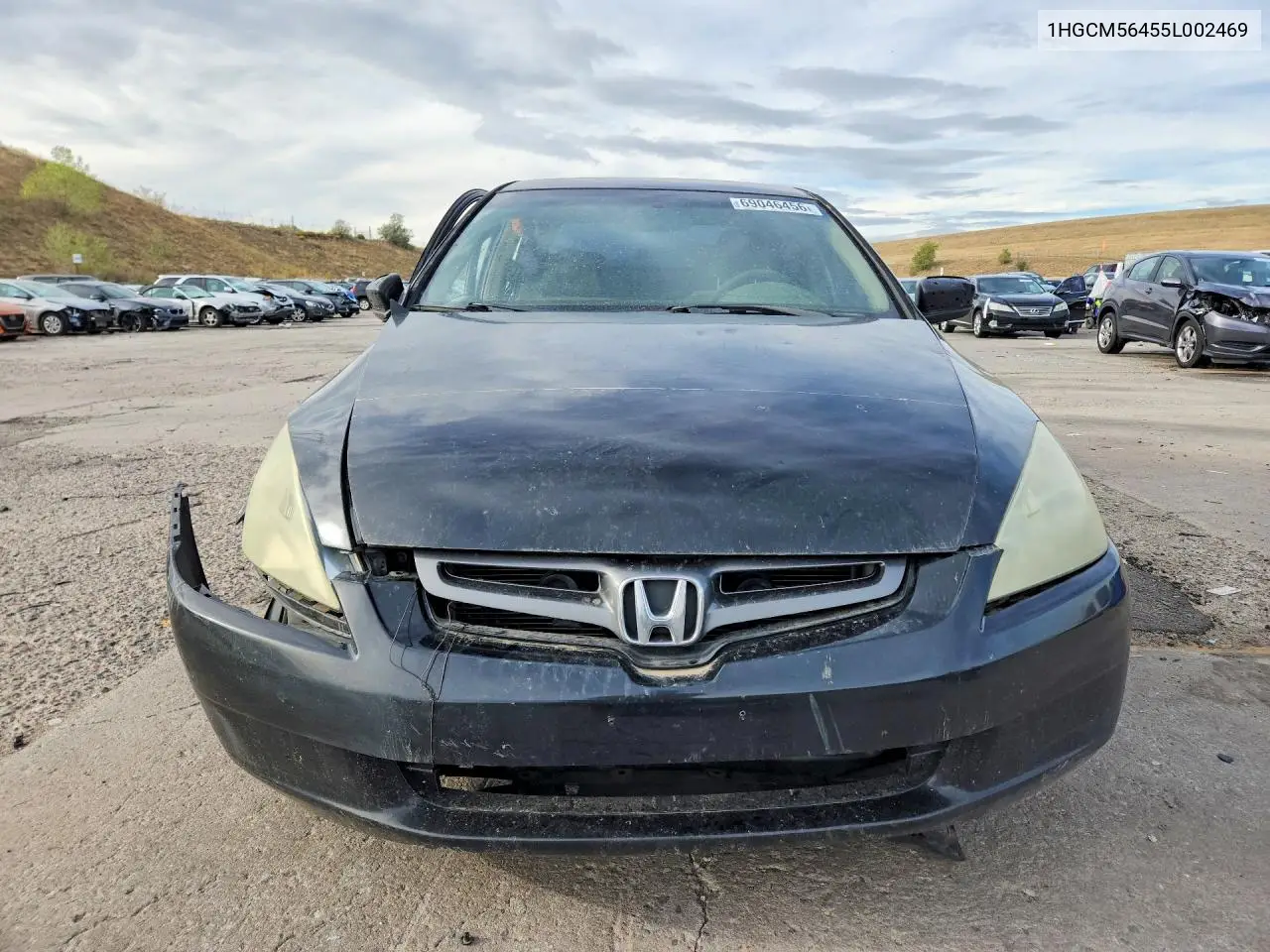 2005 HONDA ACCORD VIN 1HGCM56455L002469 — фото 5