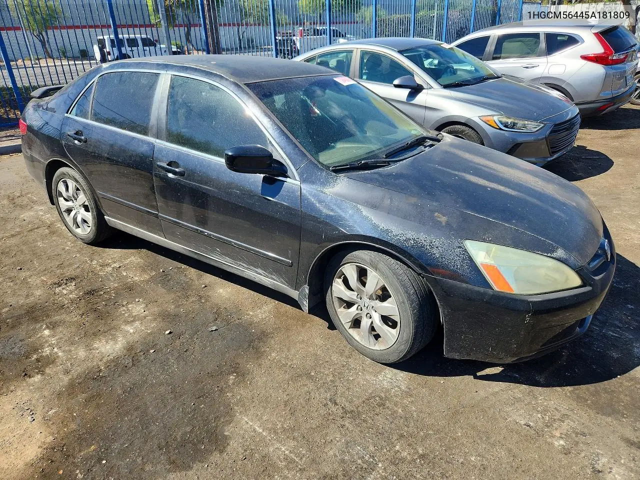 2005 HONDA ACCORD VIN 1HGCM56445A181809 — фото 4