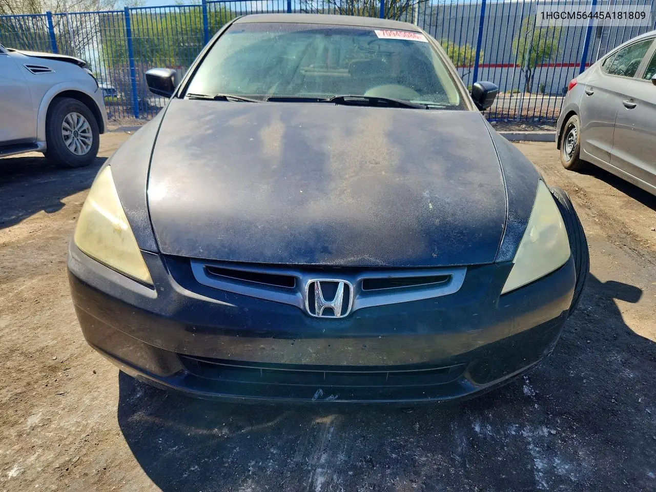 2005 HONDA ACCORD VIN 1HGCM56445A181809 — фото 5