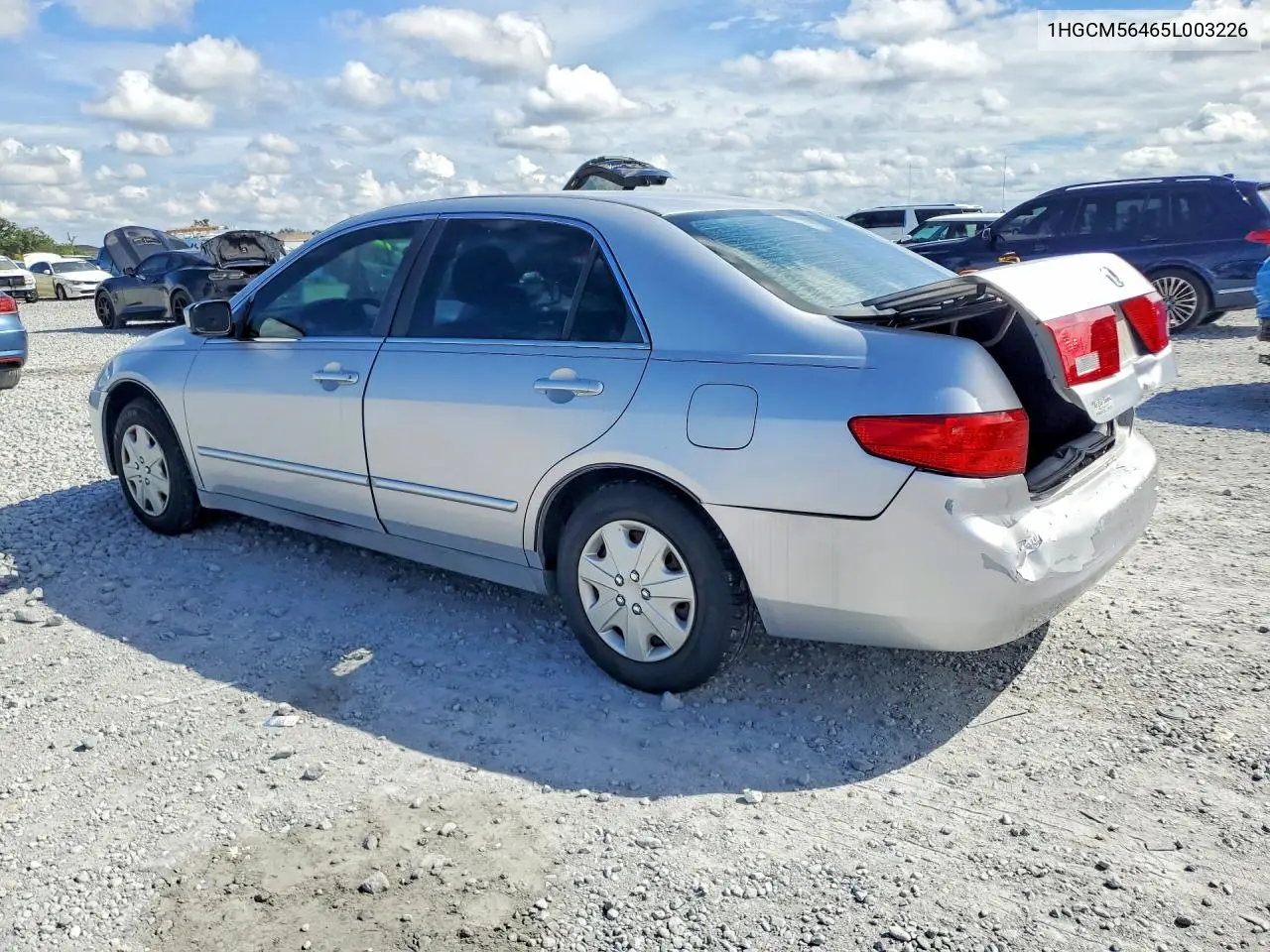 2005 HONDA ACCORD VIN 1HGCM56465L003226 — фото 2