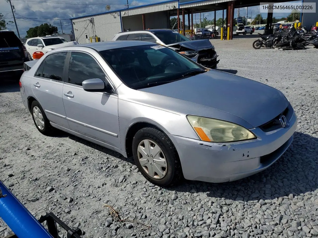 2005 HONDA ACCORD VIN 1HGCM56465L003226 — фото 4