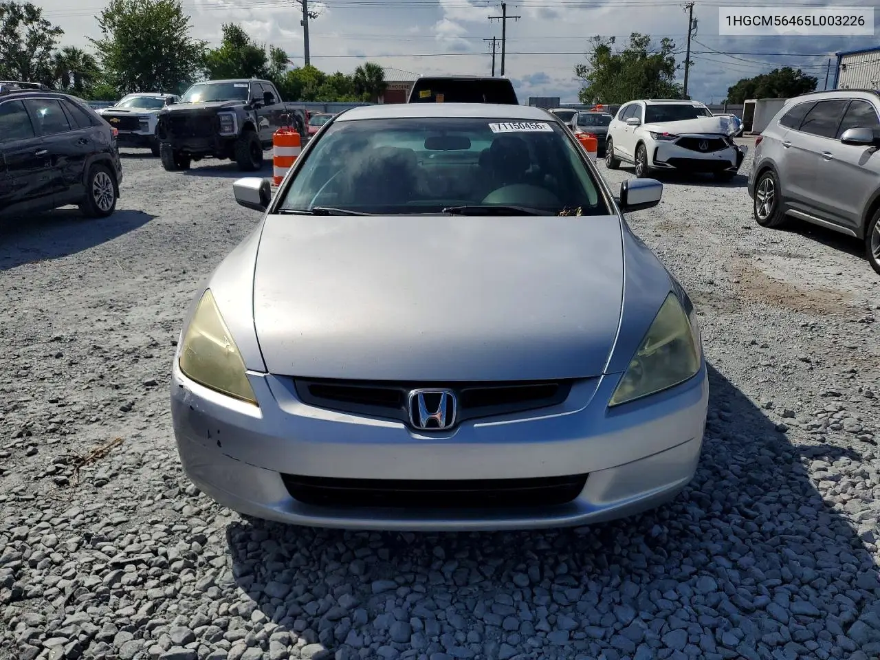2005 HONDA ACCORD VIN 1HGCM56465L003226 — фото 5