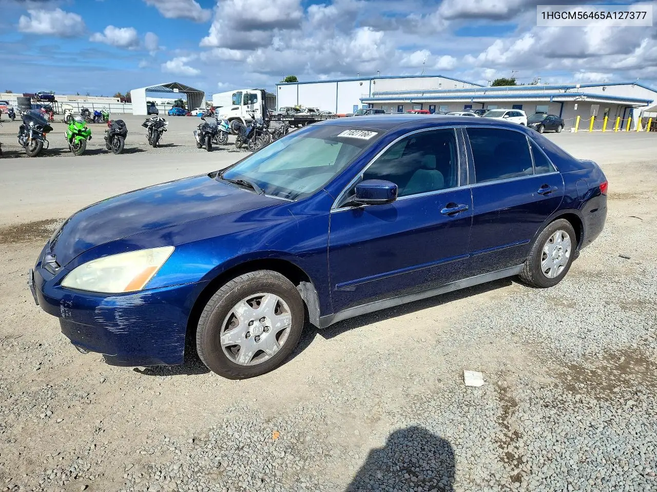 HONDA ACCORD 2005, VIN 1HGCM56465A127377