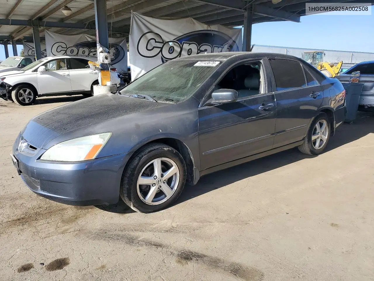 HONDA ACCORD 2005, VIN 1HGCM56825A002508