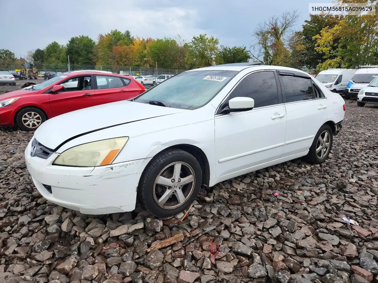 HONDA ACCORD 2005, VIN 1HGCM56815A039629