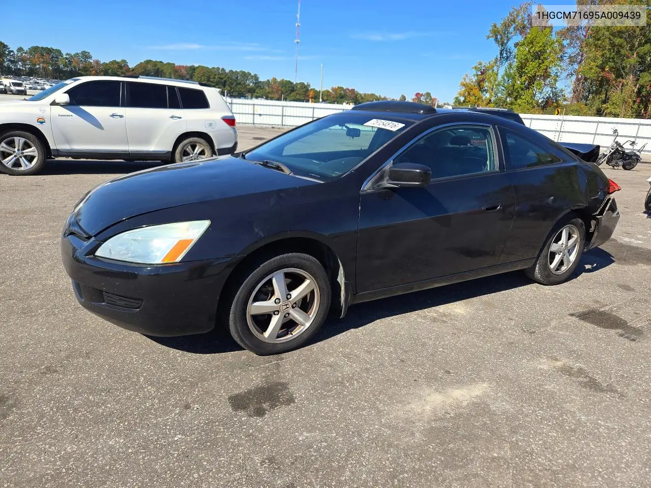 HONDA ACCORD 2005, VIN 1HGCM71695A009439