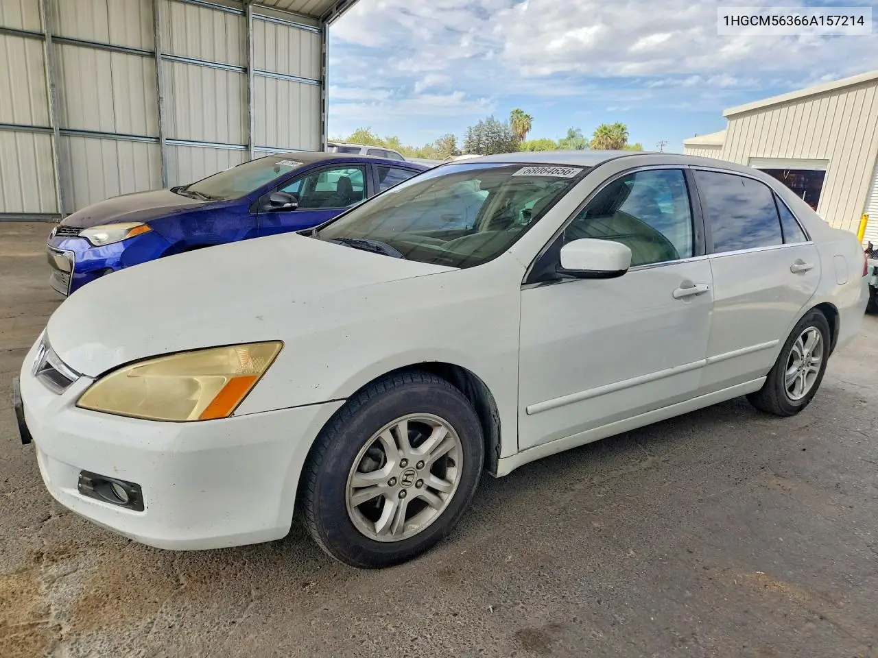 HONDA ACCORD 2006, VIN 1HGCM56366A157214