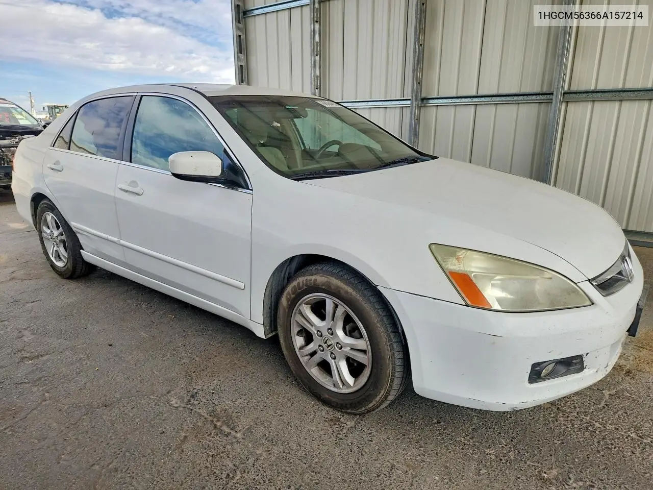 2006 HONDA ACCORD VIN 1HGCM56366A157214 — фото 4