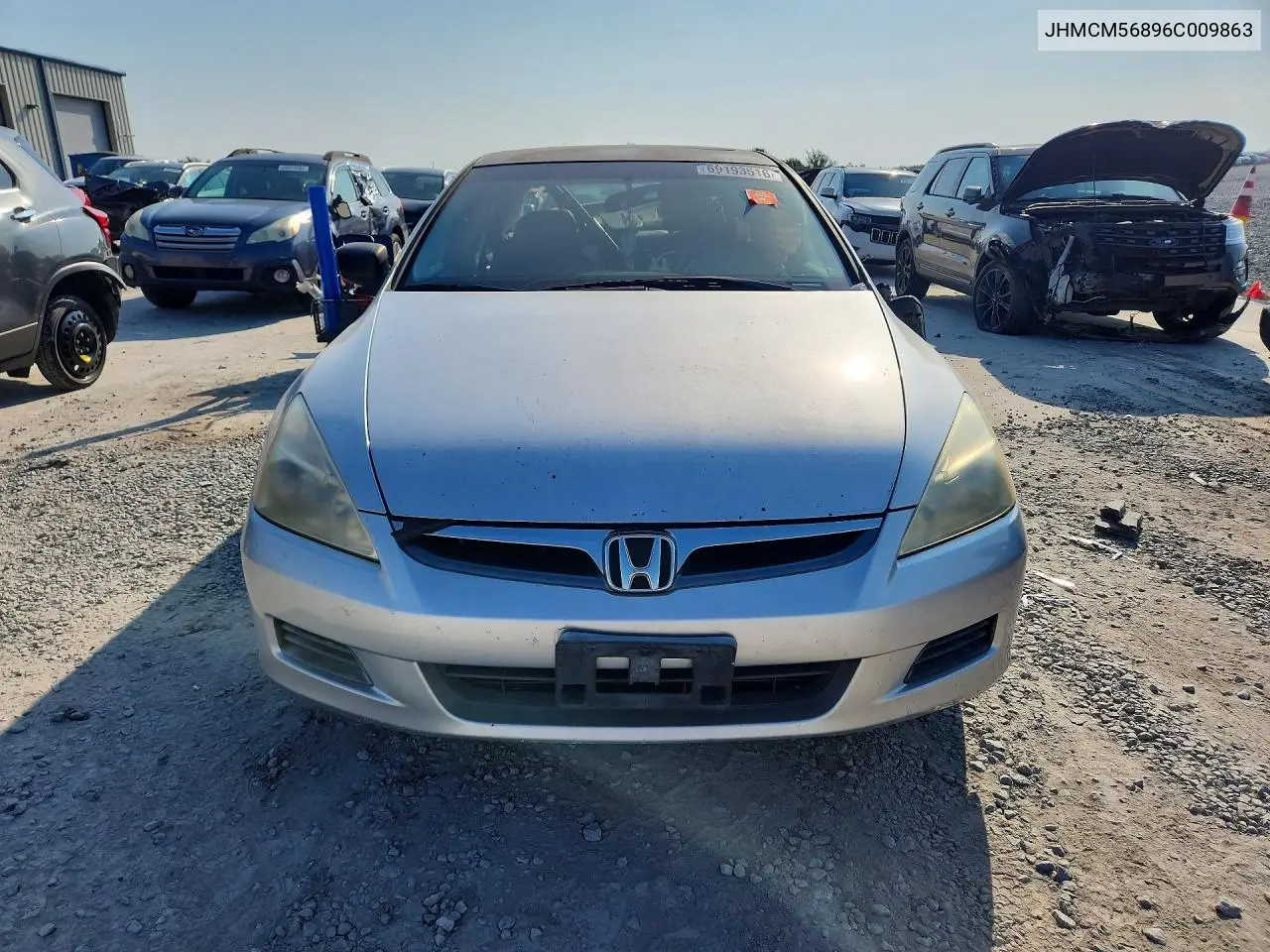 2006 HONDA ACCORD VIN JHMCM56896C009863 — фото 5