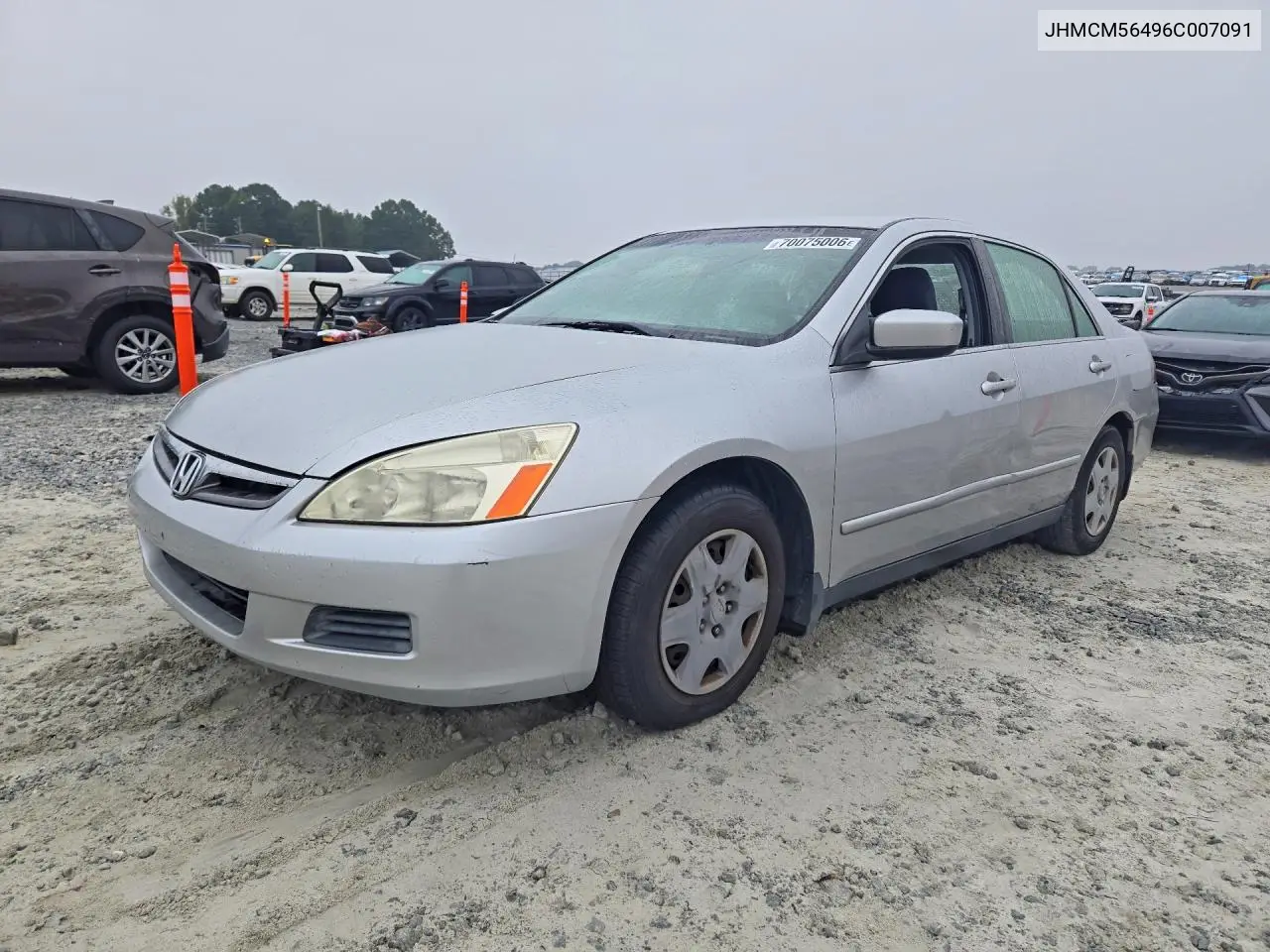 HONDA ACCORD 2006, VIN JHMCM56496C007091