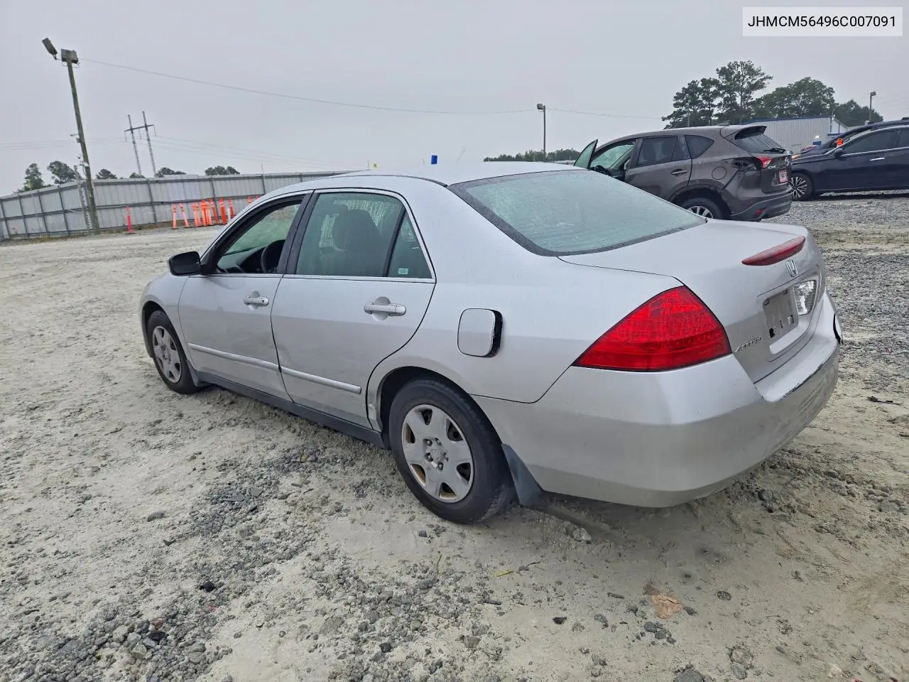 2006 HONDA ACCORD VIN JHMCM56496C007091 — фото 2