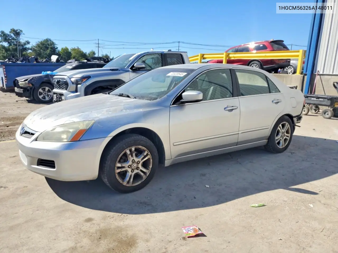 HONDA ACCORD 2006, VIN 1HGCM56326A148011