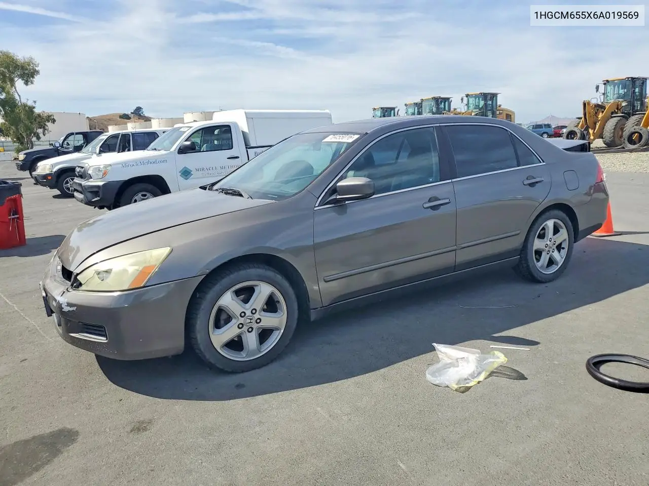 HONDA ACCORD 2006, VIN 1HGCM655X6A019569