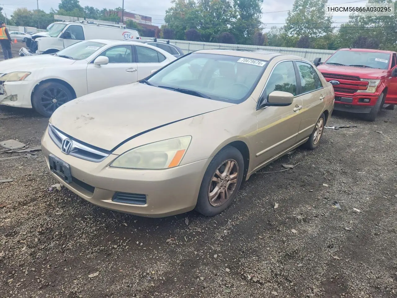 HONDA ACCORD 2006, VIN 1HGCM56866A030295