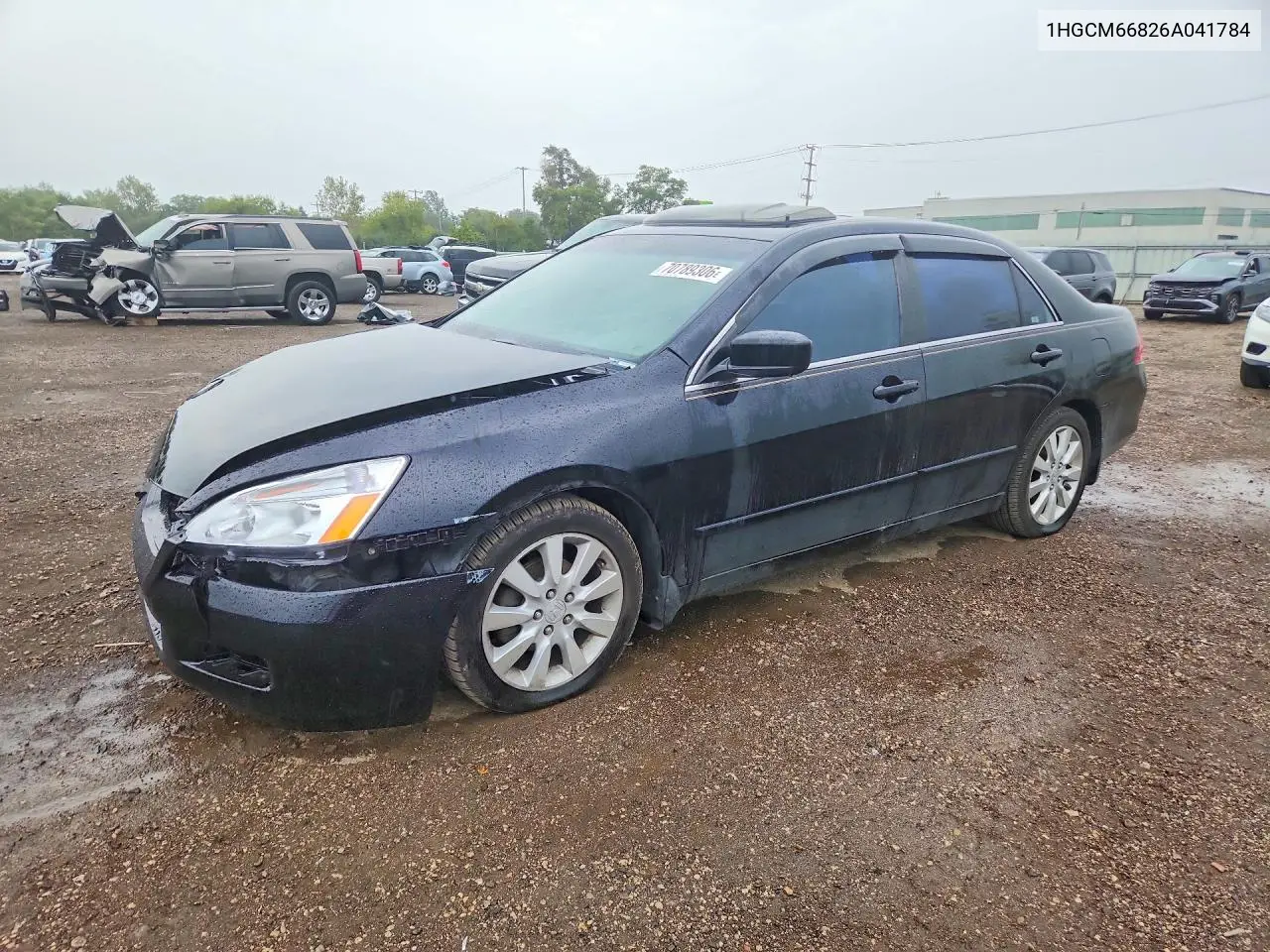 HONDA ACCORD 2006, VIN 1HGCM66826A041784