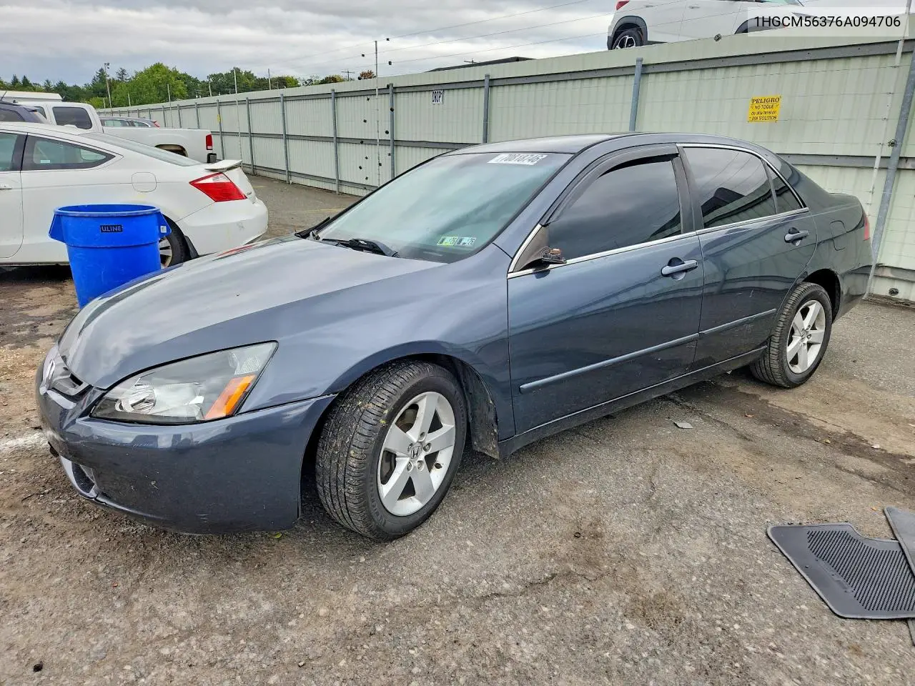 HONDA ACCORD 2006, VIN 1HGCM56376A094706