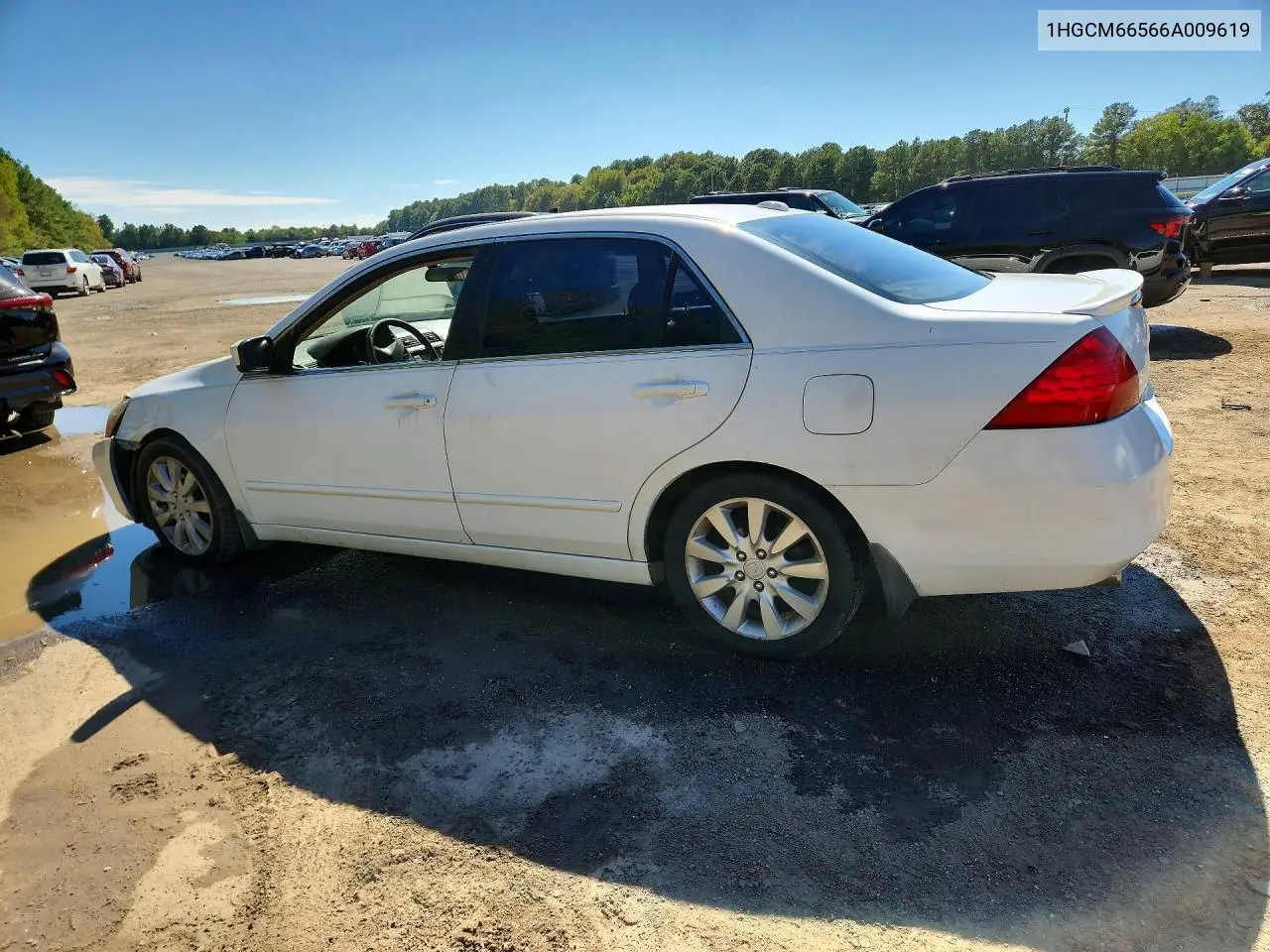 2006 HONDA ACCORD VIN 1HGCM66566A009619 — фото 2