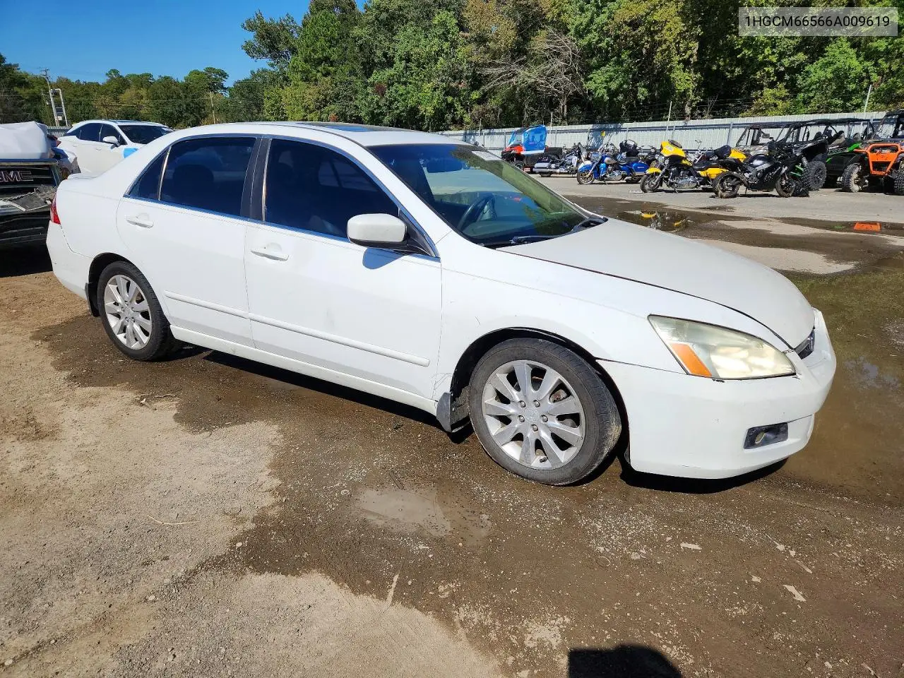 2006 HONDA ACCORD VIN 1HGCM66566A009619 — фото 4