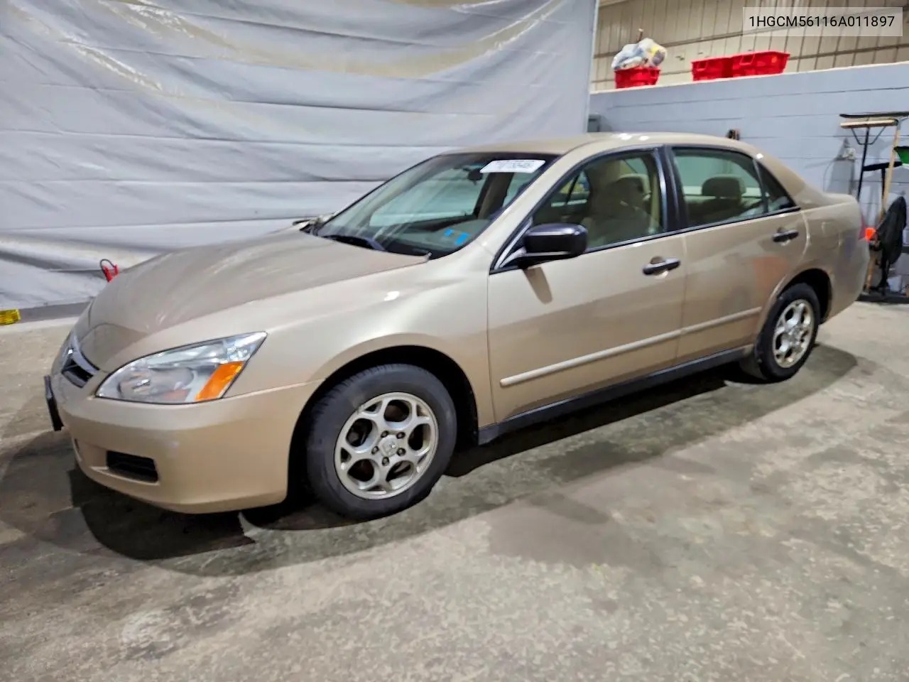 HONDA ACCORD 2006, VIN 1HGCM56116A011897