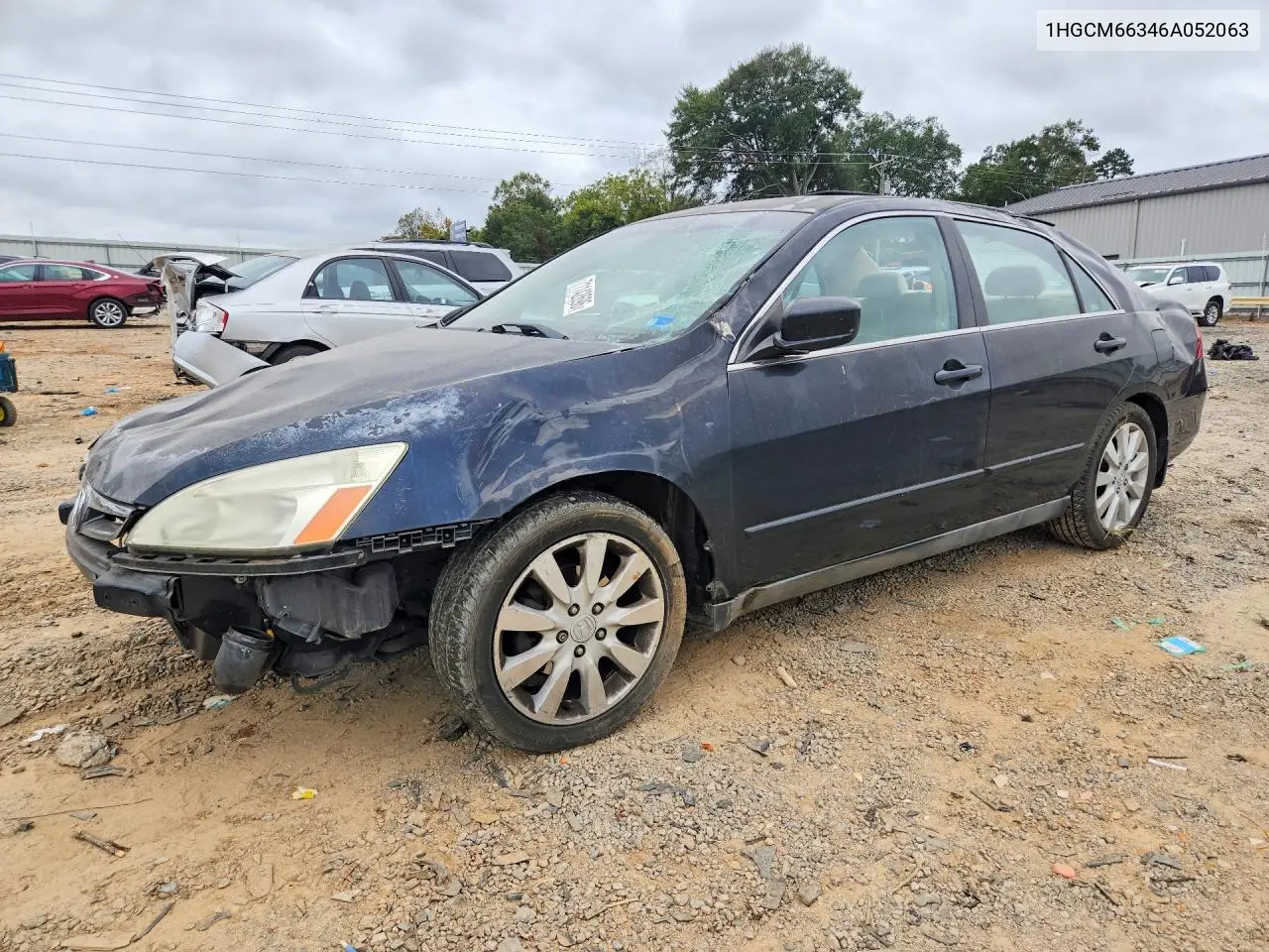 HONDA ACCORD 2006, VIN 1HGCM66346A052063