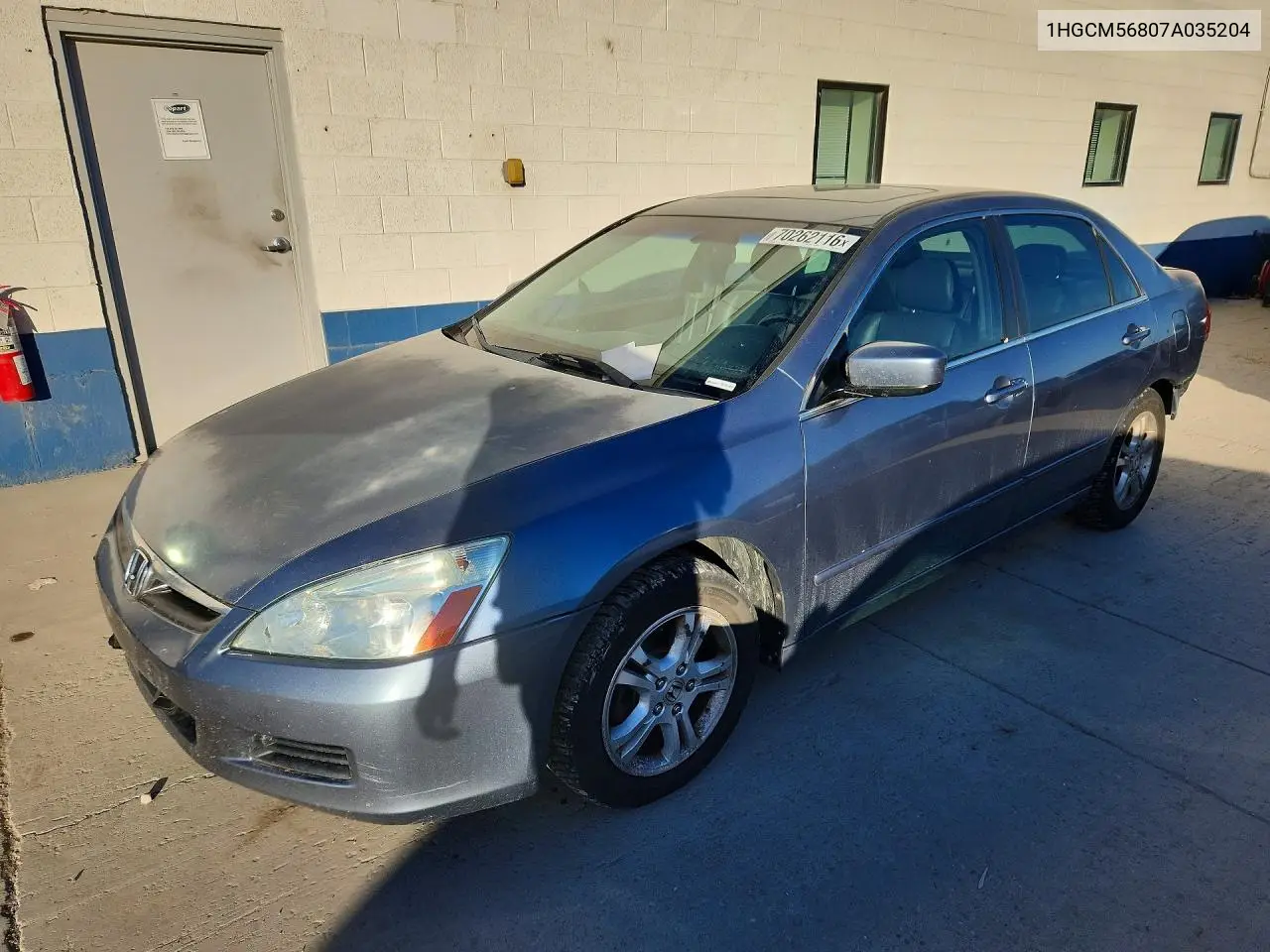 HONDA ACCORD 2007, VIN 1HGCM56807A035204
