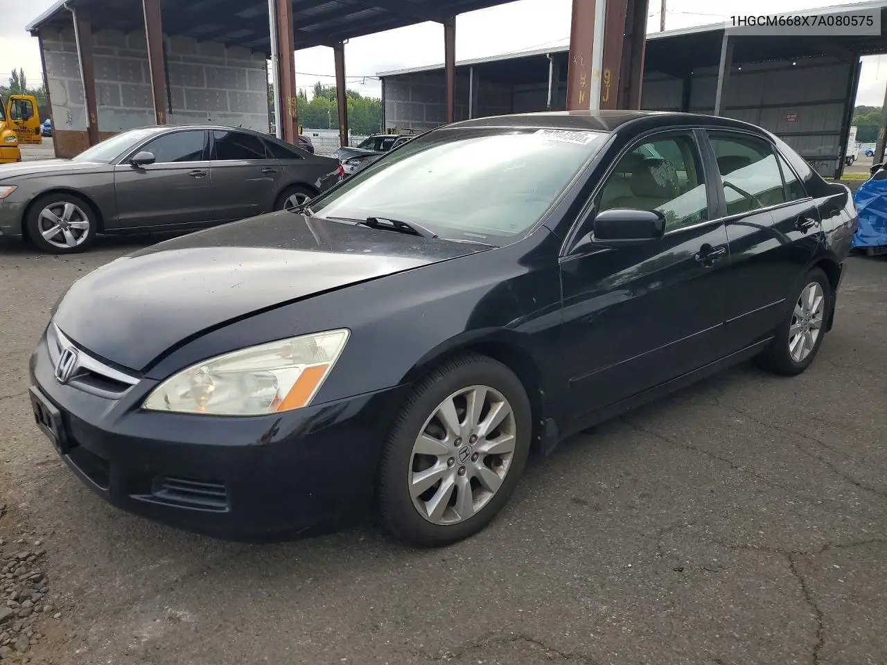 HONDA ACCORD 2007, VIN 1HGCM668X7A080575