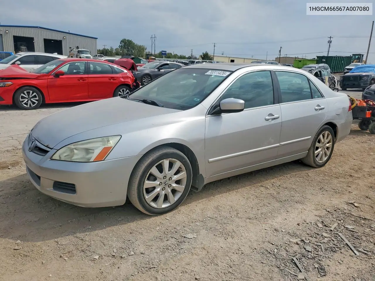 HONDA ACCORD 2007, VIN 1HGCM66567A007080