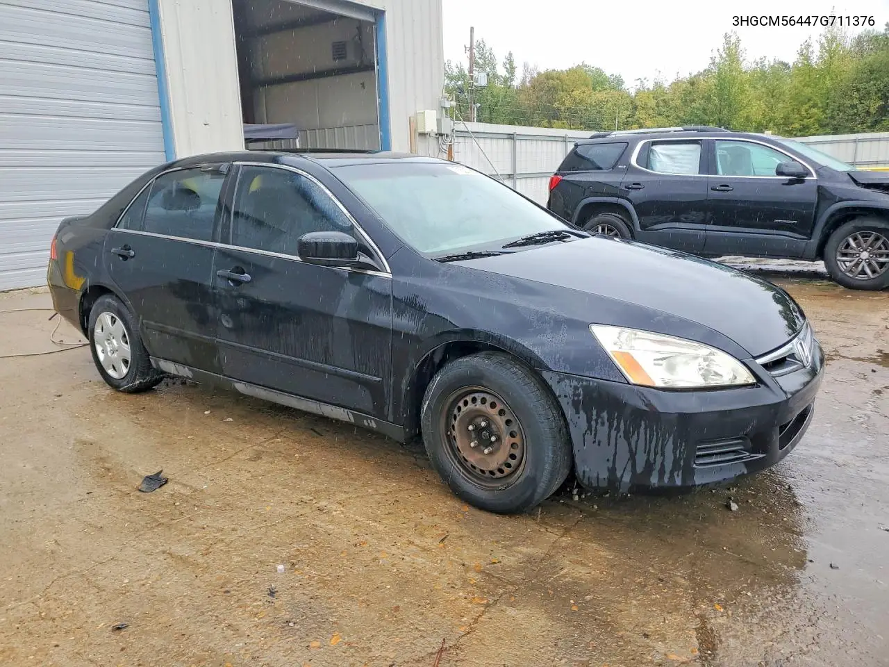 2007 HONDA ACCORD VIN 3HGCM56447G711376 — фото 4