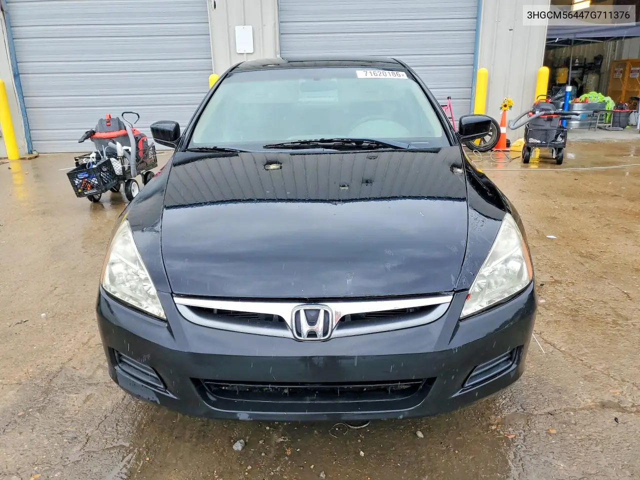 2007 HONDA ACCORD VIN 3HGCM56447G711376 — фото 5