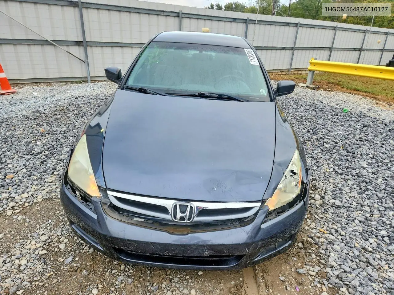 2007 HONDA ACCORD VIN 1HGCM56487A010127 — фото 5