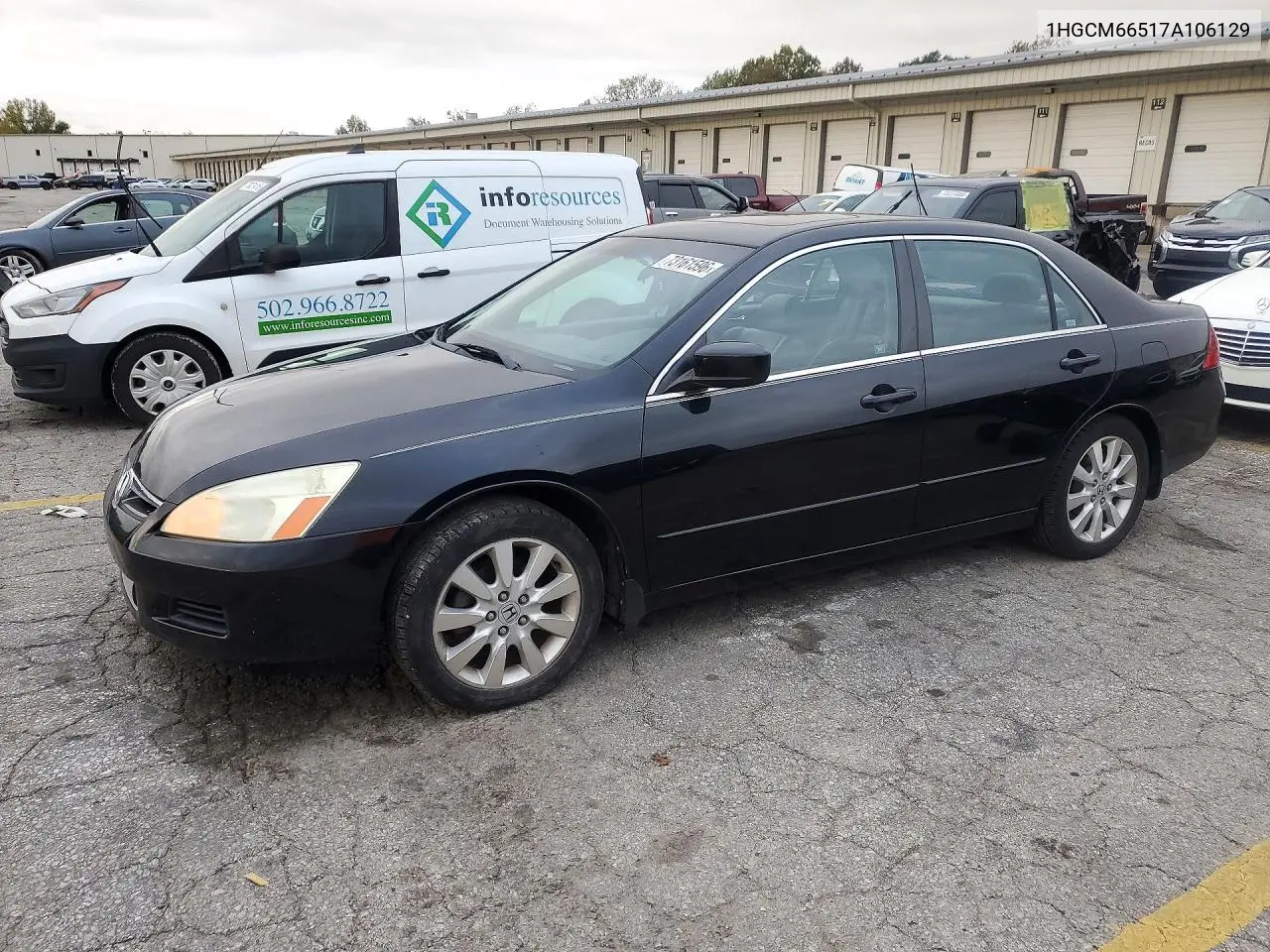 HONDA ACCORD 2007, VIN 1HGCM66517A106129