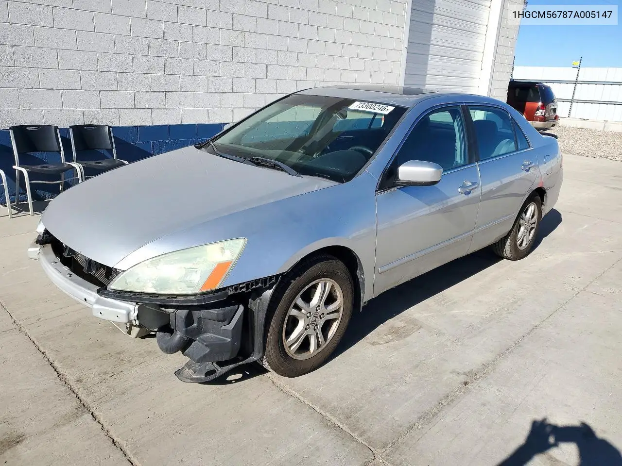 HONDA ACCORD 2007, VIN 1HGCM56787A005147