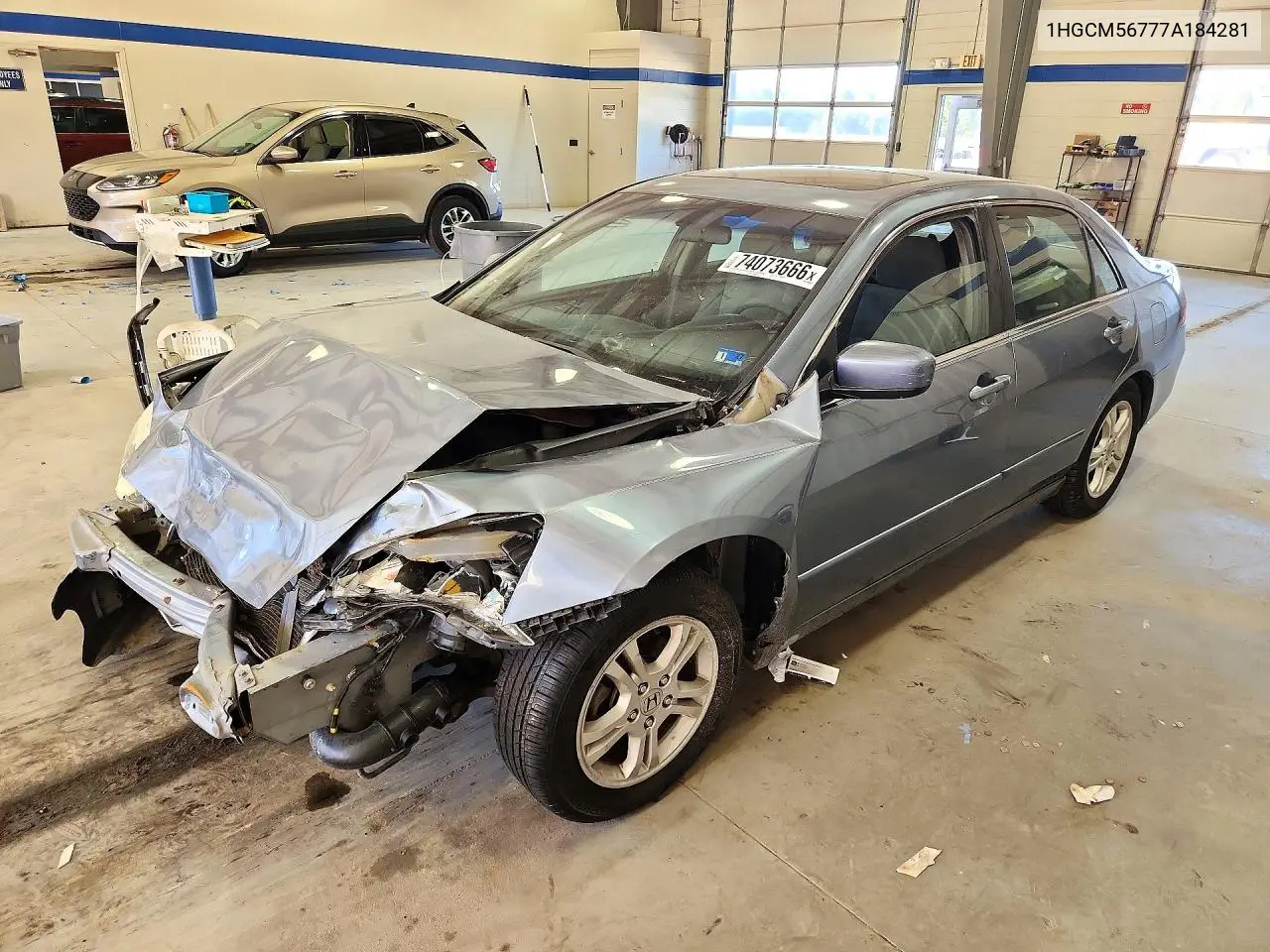 HONDA ACCORD 2007, VIN 1HGCM56777A184281