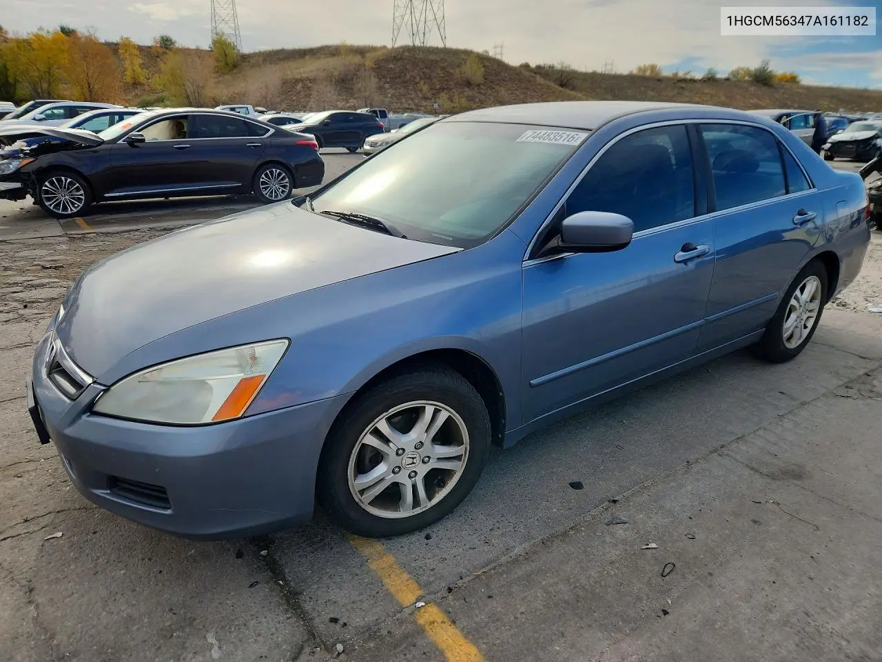 HONDA ACCORD 2007, VIN 1HGCM56347A161182