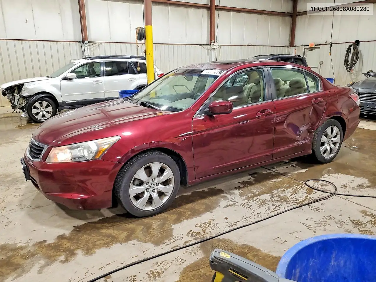 HONDA ACCORD 2008, VIN 1HGCP26808A080280