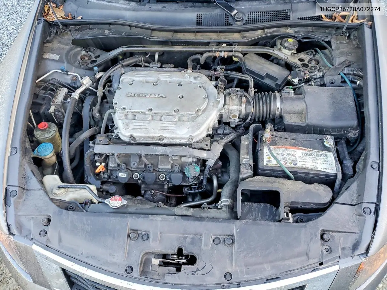 HONDA ACCORD 2008, VIN 1HGCP36728A072274