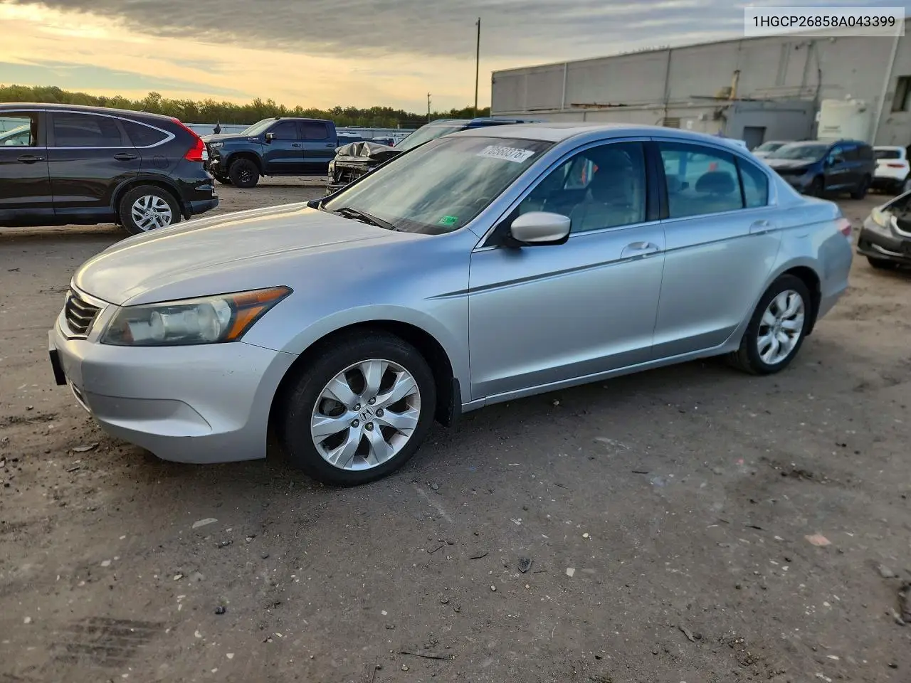 HONDA ACCORD 2008, VIN 1HGCP26858A043399
