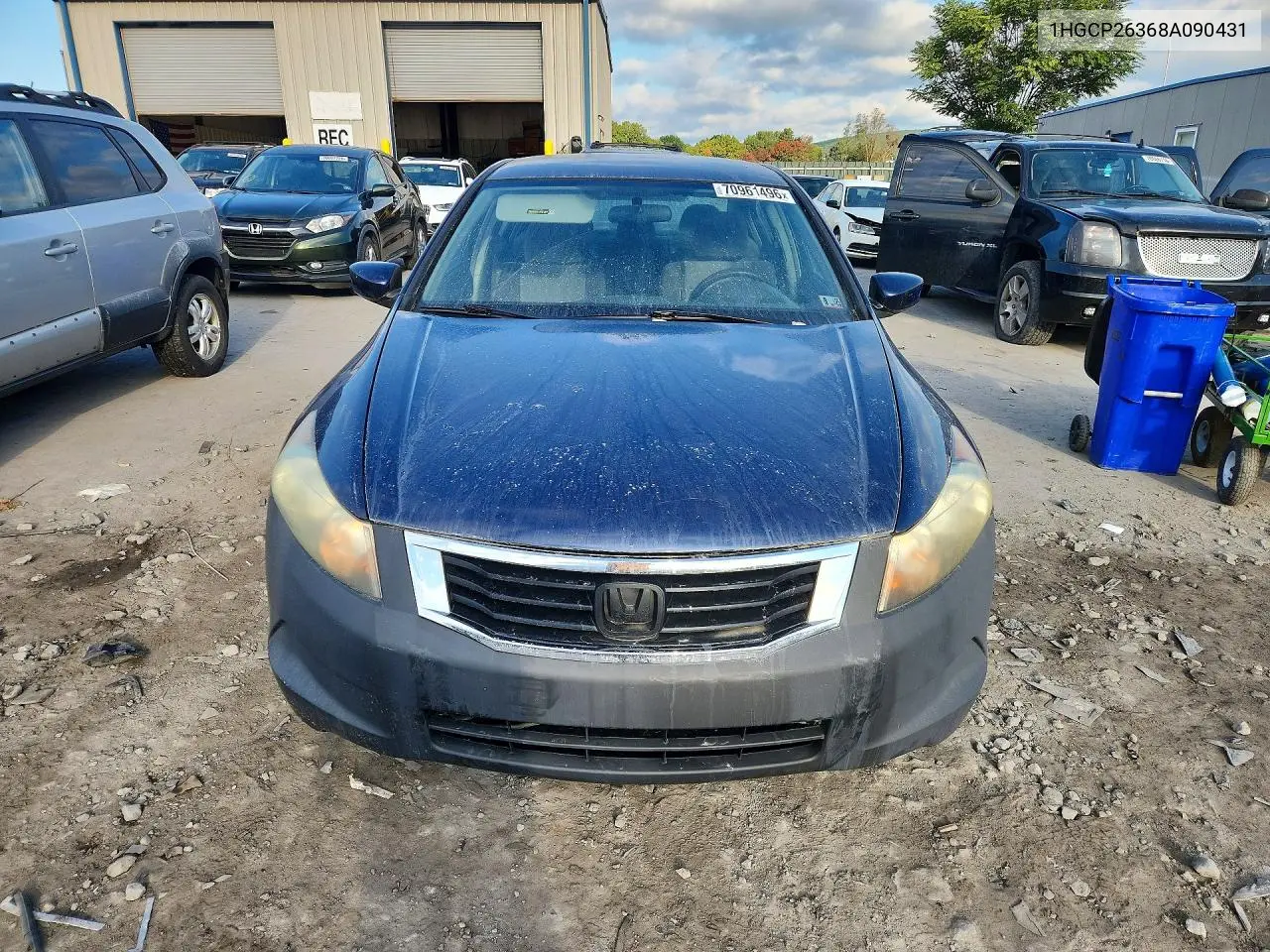 HONDA ACCORD 2008, VIN 1HGCP26368A090431