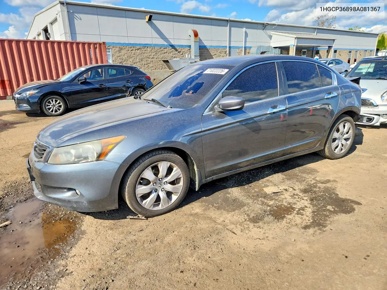 HONDA ACCORD 2008, VIN 1HGCP36898A081367